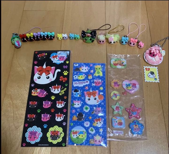 ほっぺちゃん　キーホルダー　置き物　シール