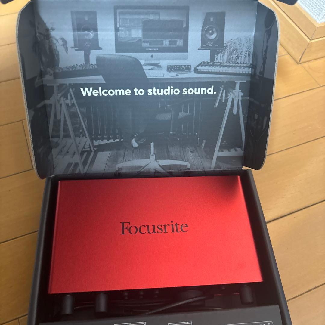 FOCUSRITE フォーカスライトScarlett オーディオインターフェイス