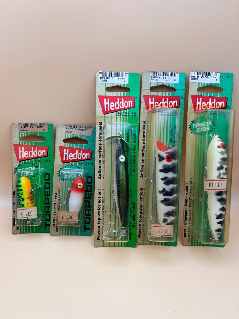 1-30 Heddon ルアー 5個セット