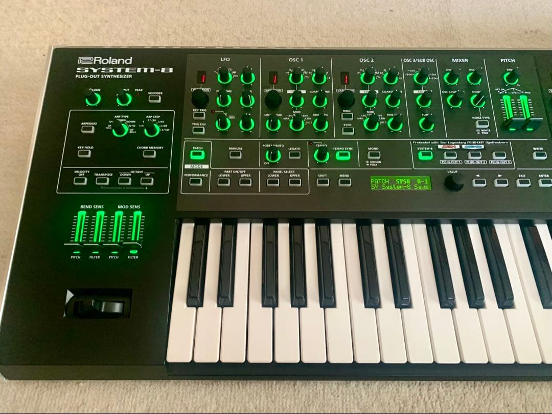 Roland SYSTEM-8 ｜海外製アルミサイドパネル付｜プラグアウト