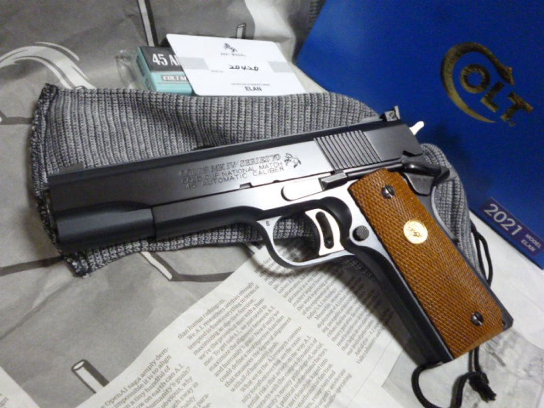 エラン（ELAN）モデルガン/コルトゴールドカップナショナルマッチ　タイムセール