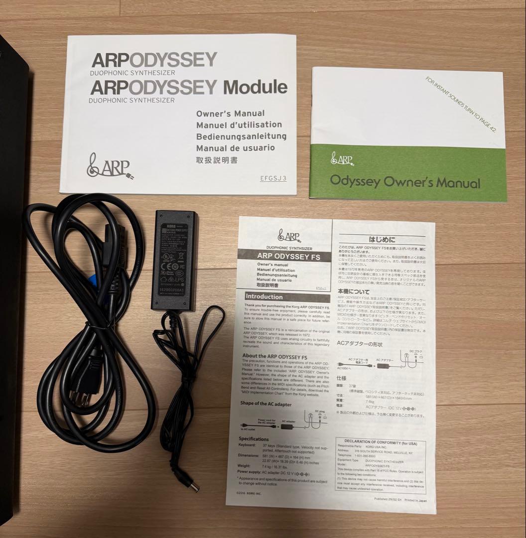 KORG アープオデッセイrev.2 FS アナログシンセサイザー 本体