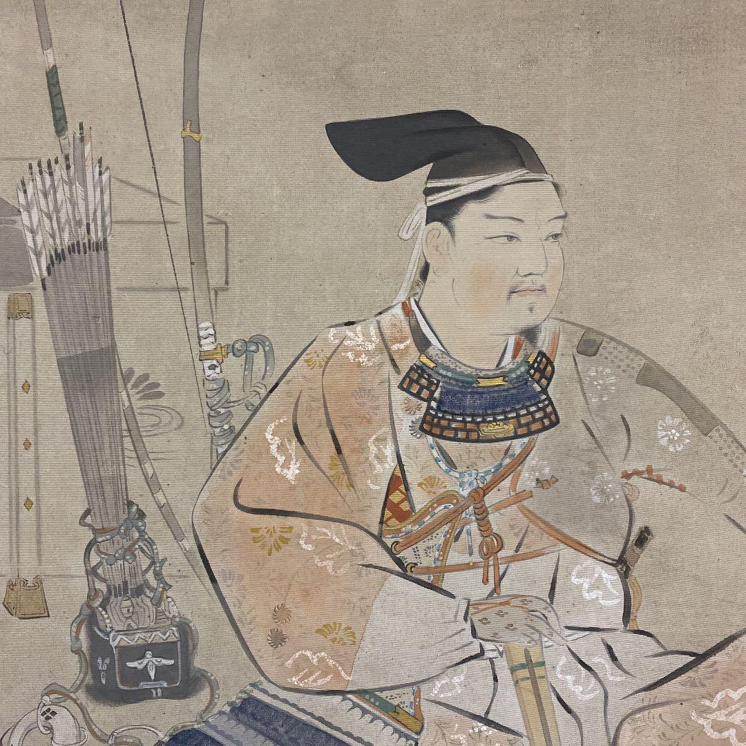 日本画　歴史画　楠木正成公
