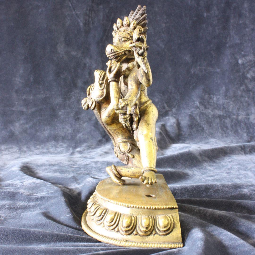 馬頭・牛頭観音像　歓喜天　ハヤグリーヴァ・シャクティ（ヤブユム)