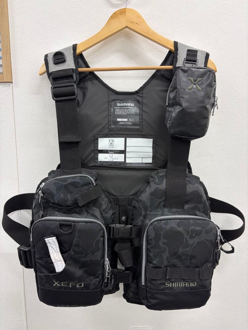 SHIMANO シマノ　フィッシングベスト　ライフジャケット