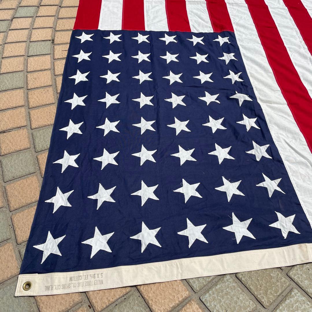 特大BIG！40s〜50s 48星 星条旗アメリカアンティークUSAヴィンテージ
