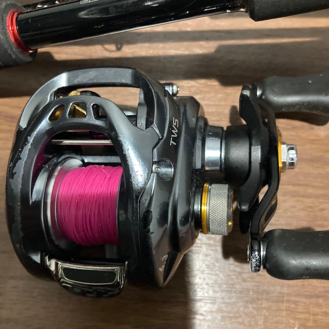 N*u様 ナマズ、バス釣り用　ベイトロッド、リール