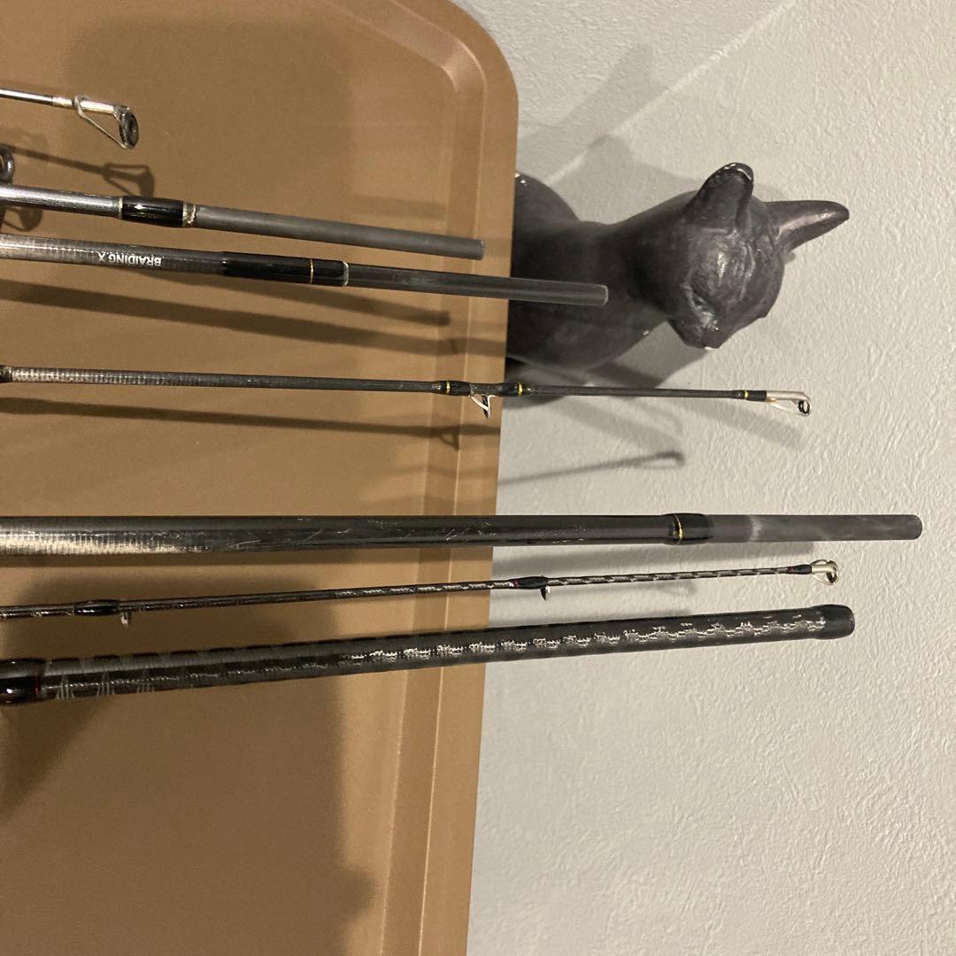 N*u様 ナマズ、バス釣り用　ベイトロッド、リール
