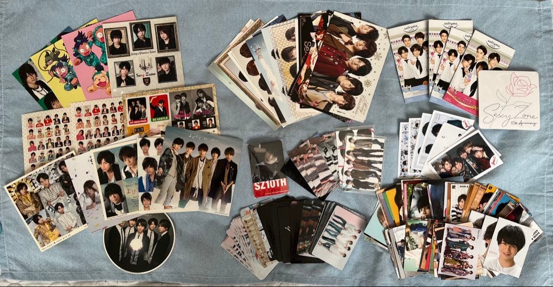 SexyZone 公式写真209枚 ・フォトセ 他 大量オマケ付き