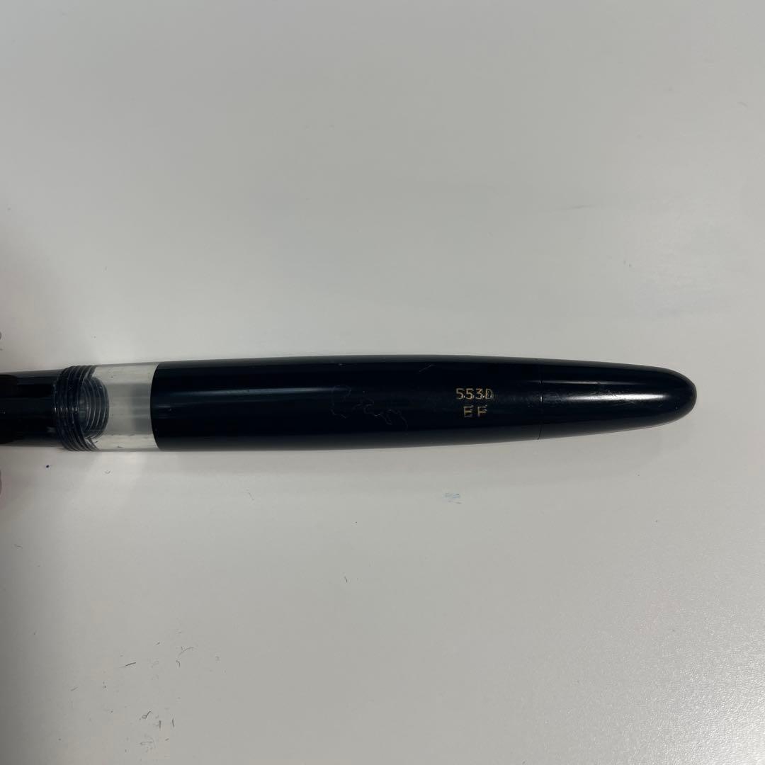 激レア 超美品 Faber-Castell 553D 黒 万年筆 デットストック
