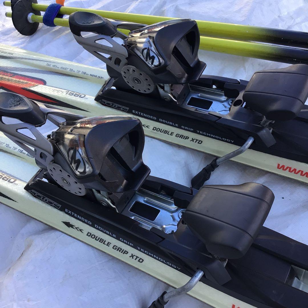 ROSSIGNOL CROSS TIGER スキー板とポール