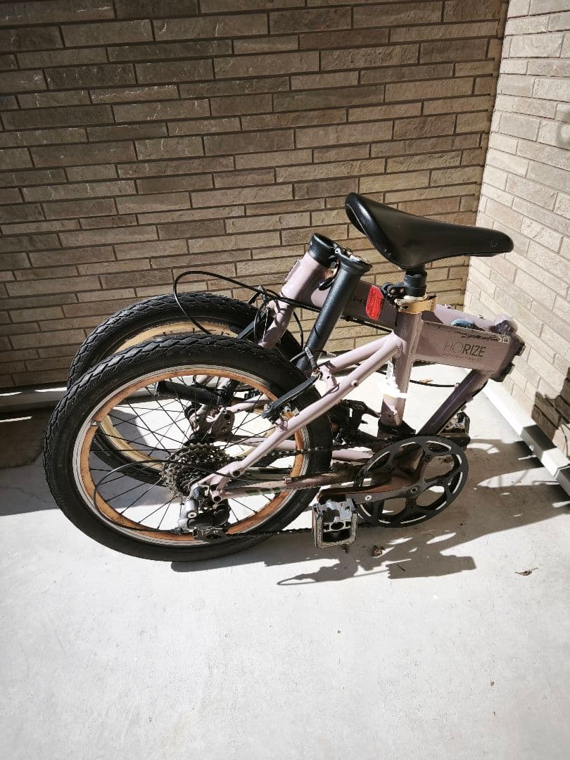 DAHON HORIZE キャメル　ジャンク品　パーツ取り