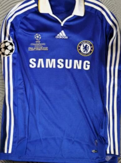 08/09 チェルシー ホーム 13番 バラック 長袖 ユニフォーム