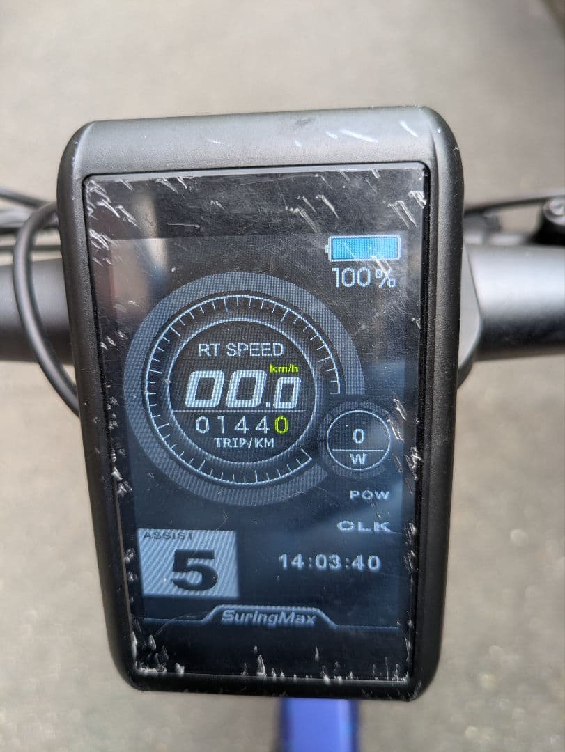 MATE X 純正モニター ディスプレイ　リミッターカット 41km