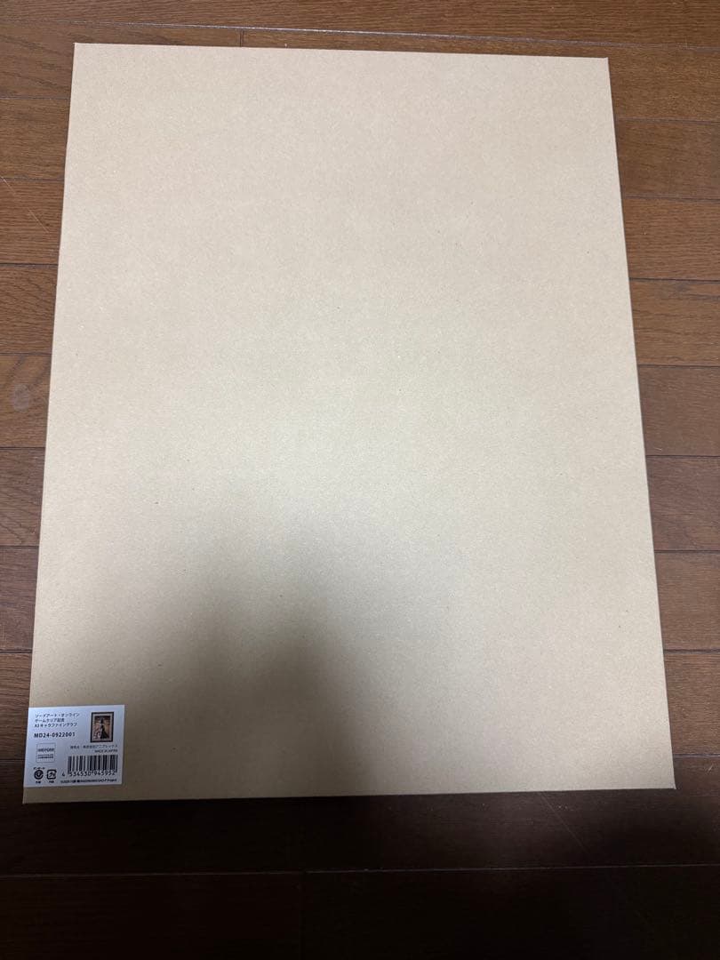 ソードアート•オンライン　ゲームクリア記念　A3 キャラファイングラフ