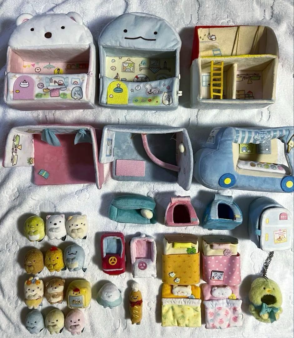 すみっコぐらし　ハウス　てのりぬいぐるみ　まとめ売り