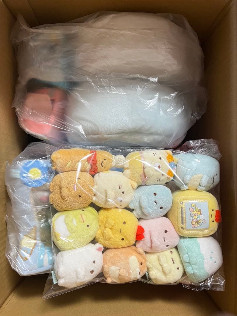 すみっコぐらし　ハウス　てのりぬいぐるみ　まとめ売り