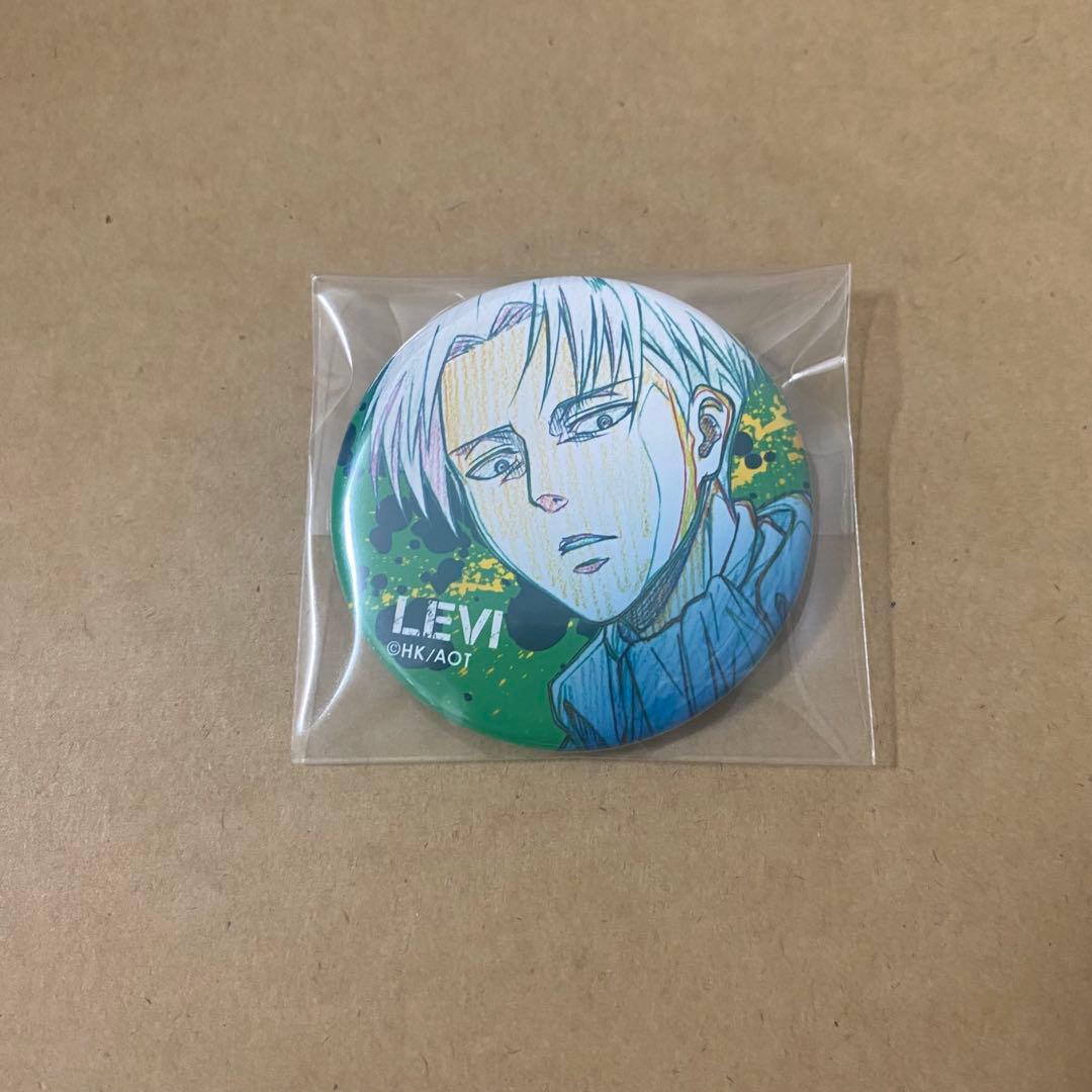進撃の巨人 リヴァイ 缶バッジ WIT