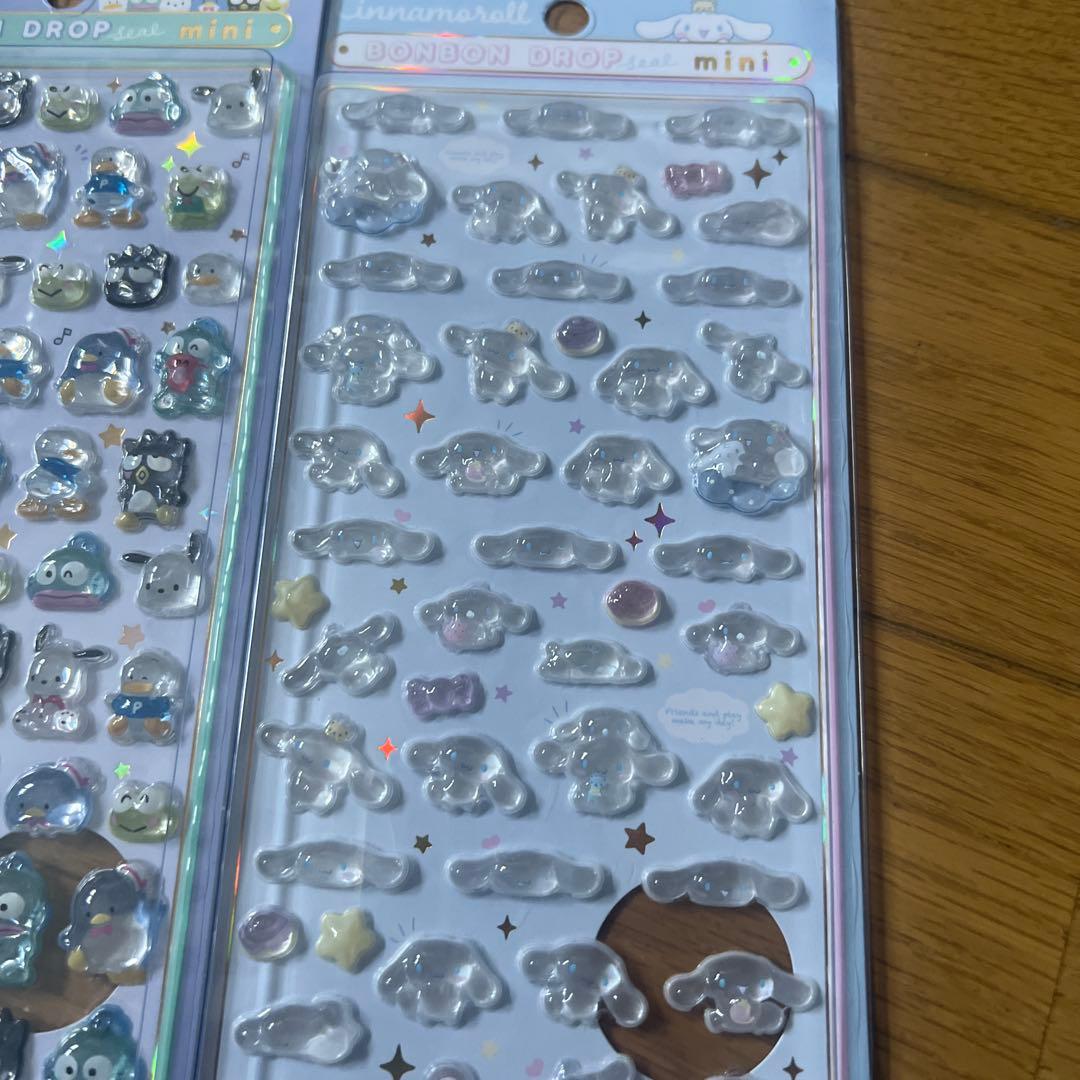 ボンボンドロップシール　サンリオミニ　ミニ シールセット