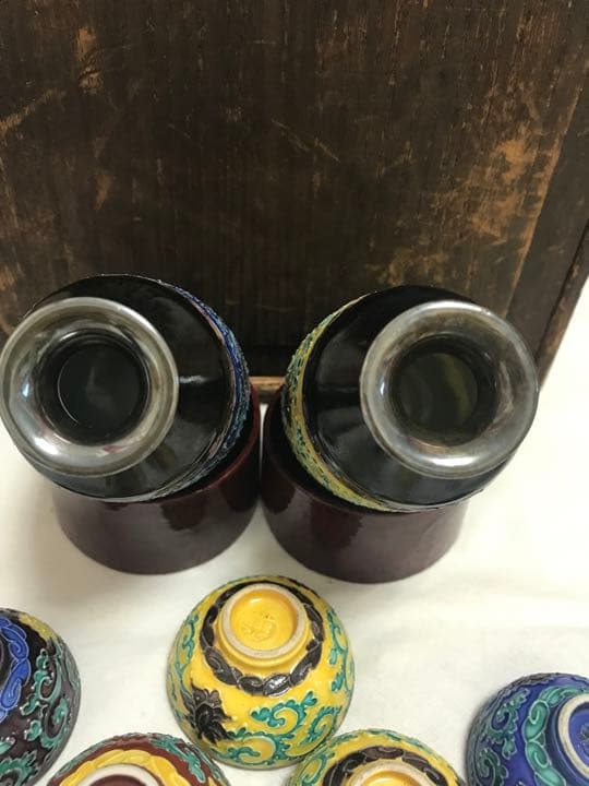 永楽酒器セット　骨董品　工芸品　銀製