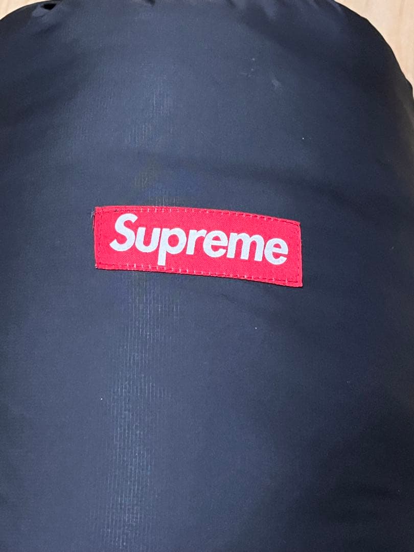 ノースフェイス　シュプリーム　寝袋　Supreme バンダナ柄　ブラック