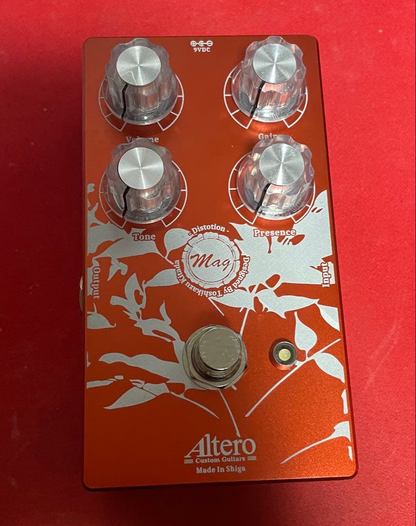 Altero custom guitars Mag ディストーション