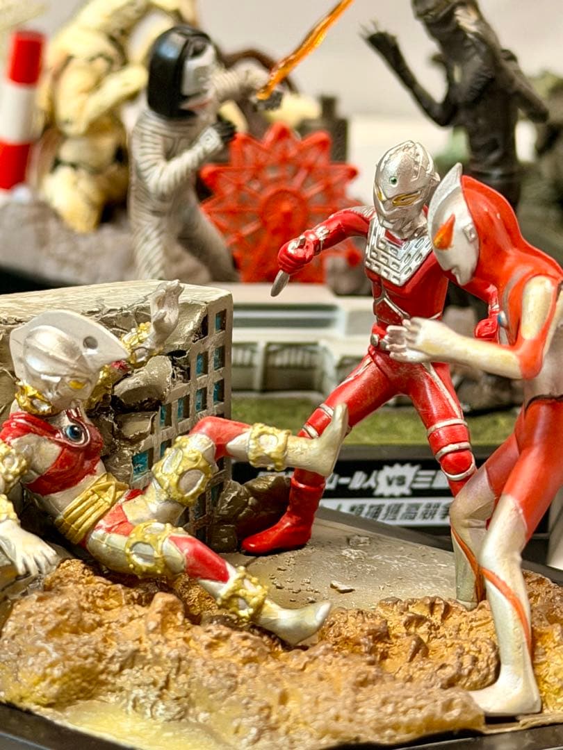 ウルトラパノラマファイト 11体 ウルトラ怪獣名鑑 ウルトラマン 大怪獣シリーズ