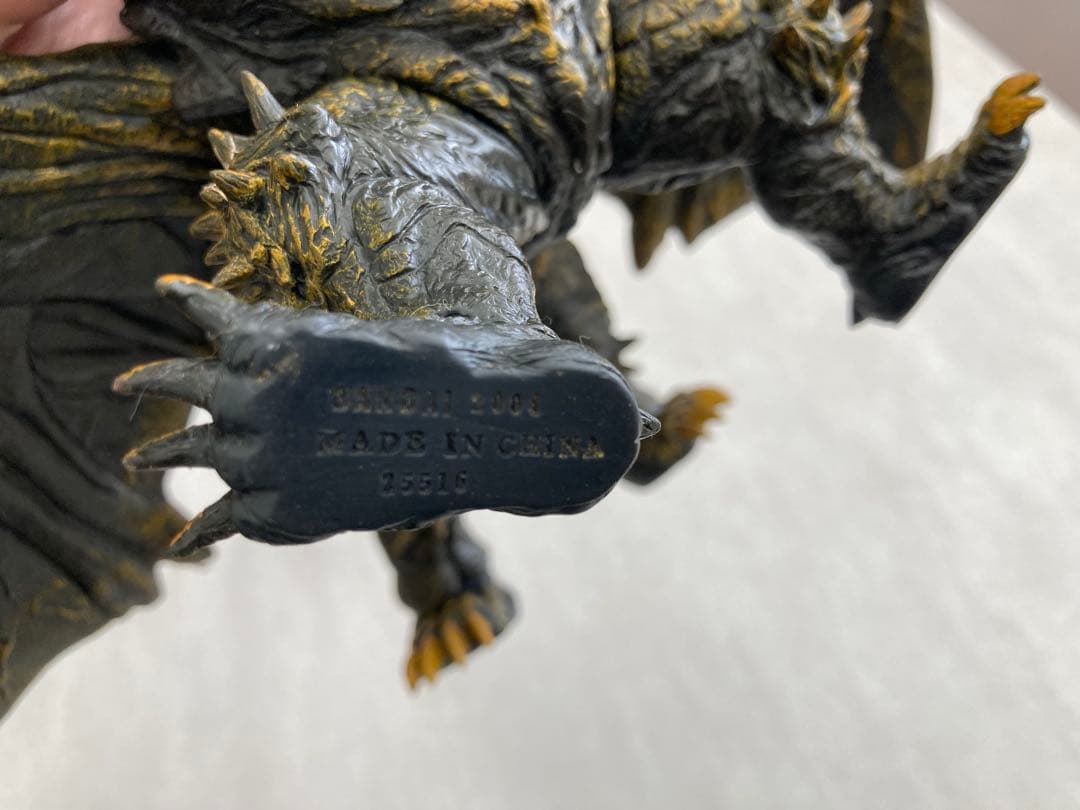 【美品】 2004年式 カイザーギドラ ソフビ フィギュア