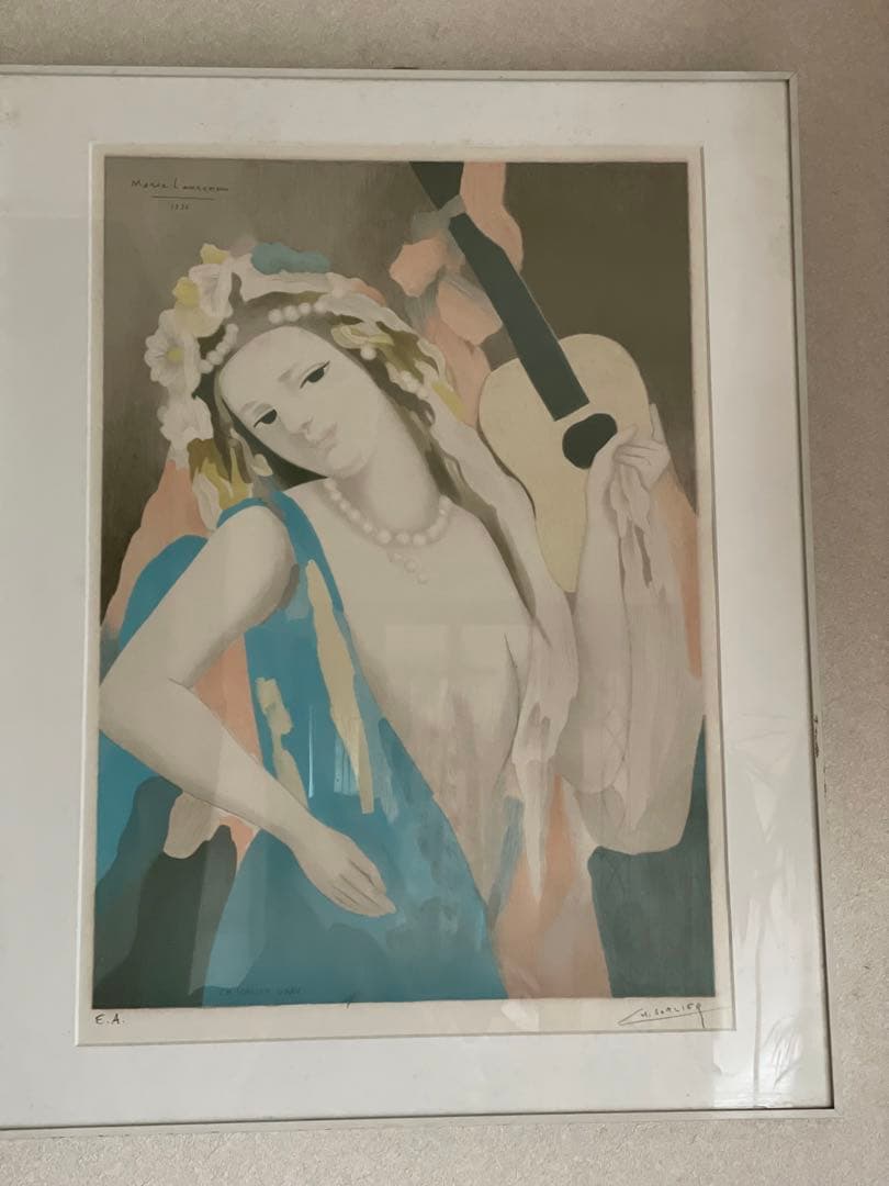 マリー・ローランサン　リトグラフ　希少品