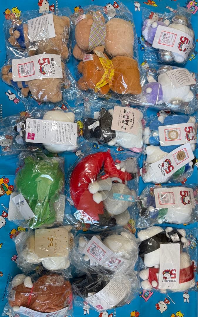 ハローキティ ぬいぐるみセット 約35体