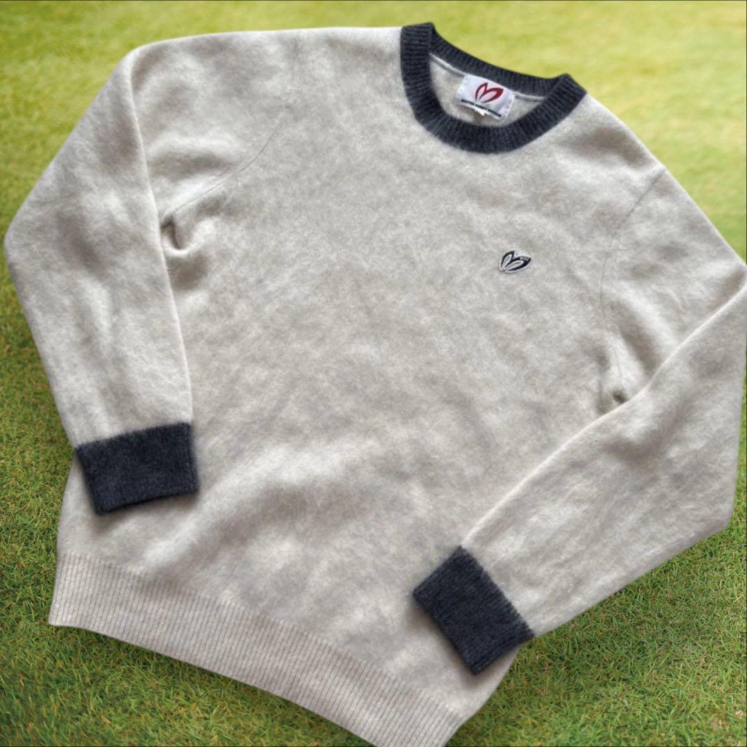 マスターバニー　ニット　L〜XL相当 白　ホワイト　グレー　ウール上質　5