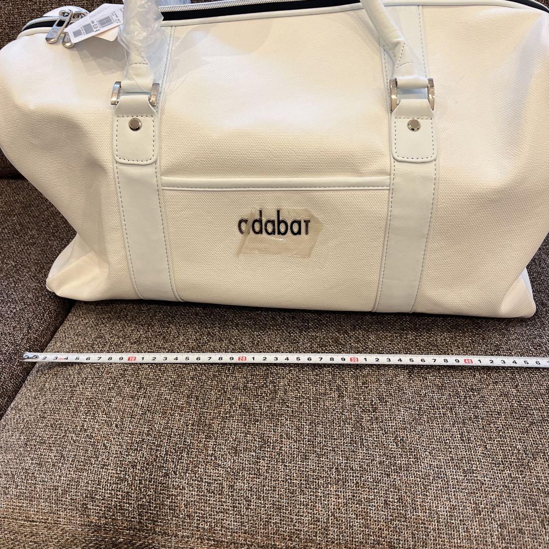 adabat ゴルフバッグ　白色　新品　タグ付き