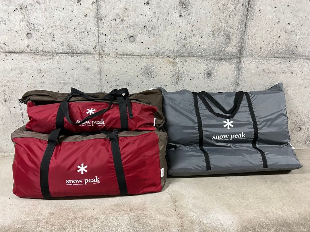  peak ランドロックTP671R　フルセット+フライ用ポール付き