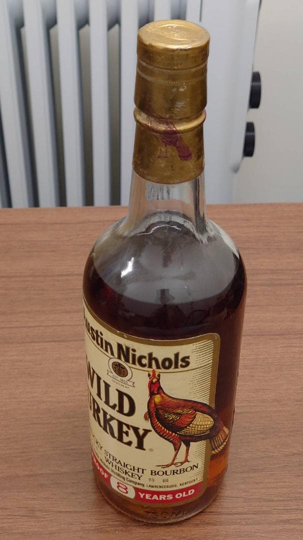 希少★旧ラベル ワイルドターキー Wild Turkey ウイスキー 古酒