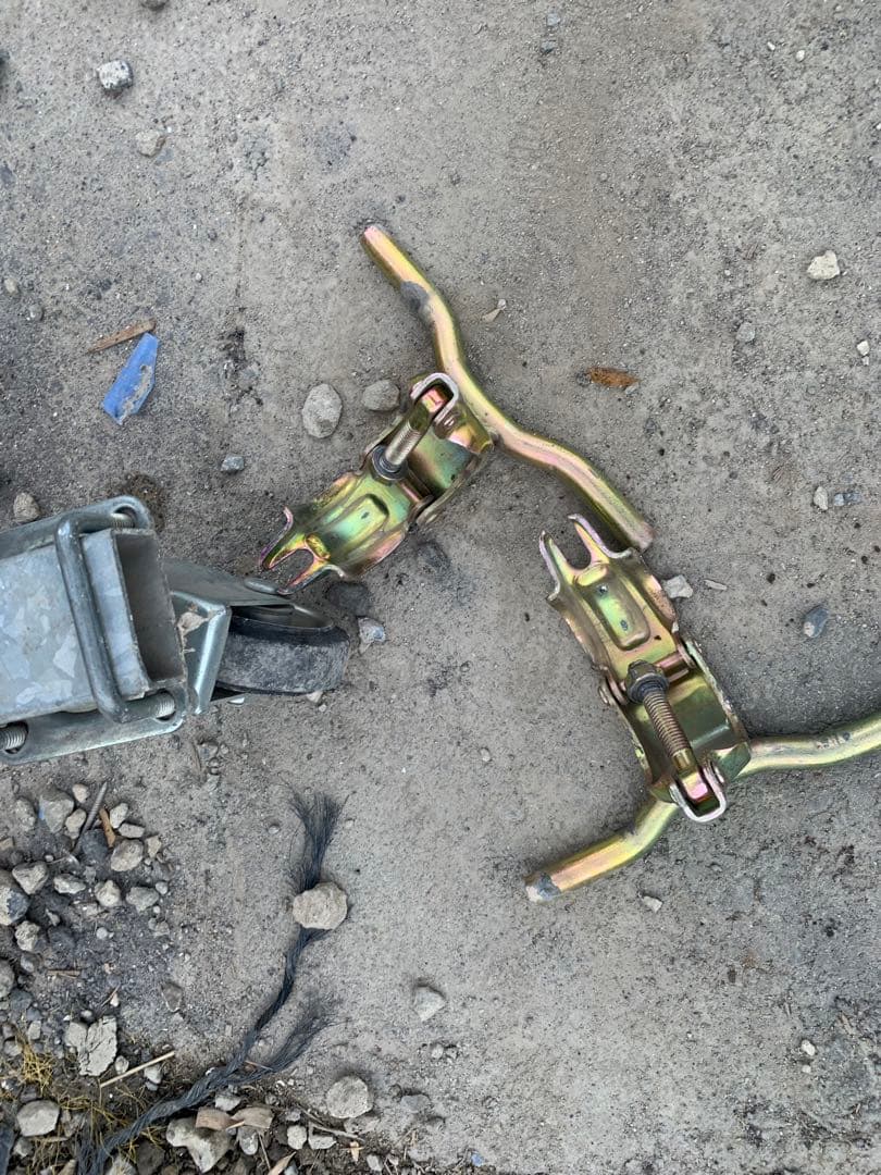 [直接引き取り、配送可能] キャスターゲート×2 横6.3m 縦1.9m