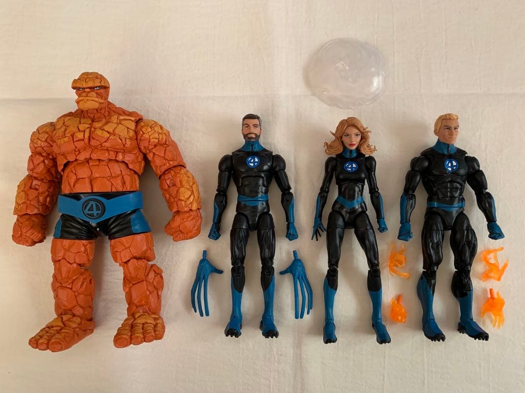 マーベルレジェンド ファンタスティックフォー4体セット