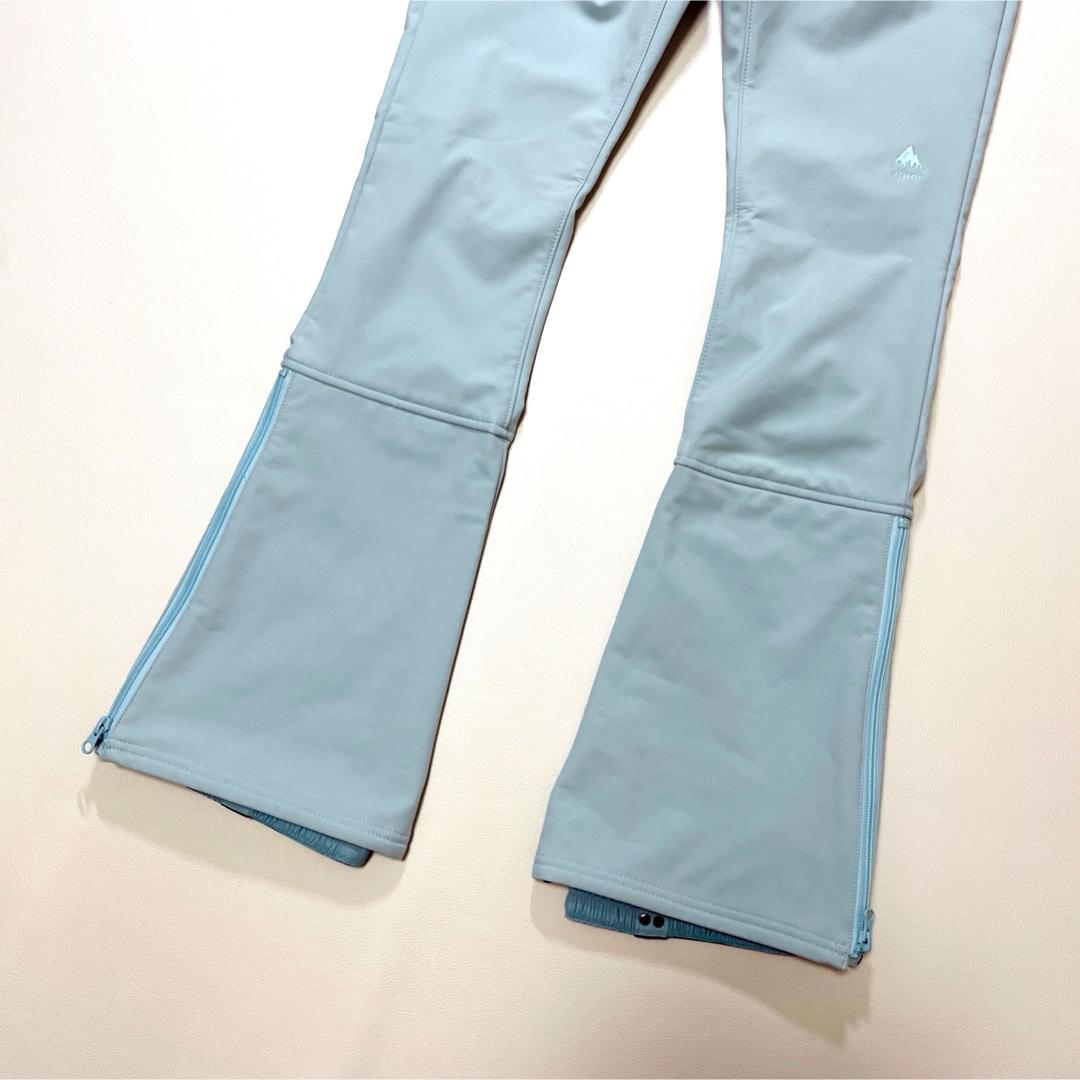 6713【タグ付】バートン　パンツ　レディース　裏起毛　ブーツカット　スリム