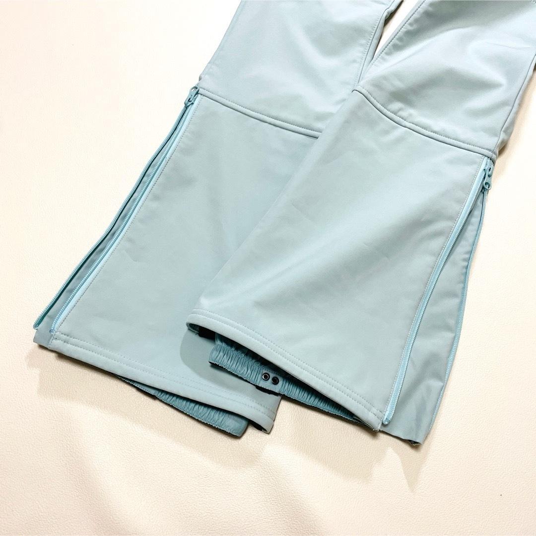 6713【タグ付】バートン　パンツ　レディース　裏起毛　ブーツカット　スリム