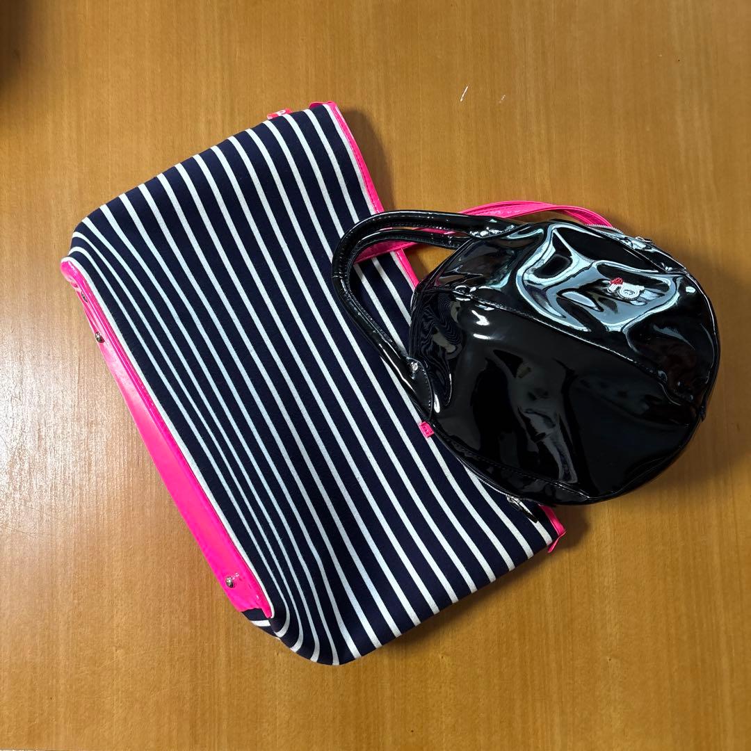 アルチビオストライプゴルフバッグ ハンドバッグ付き