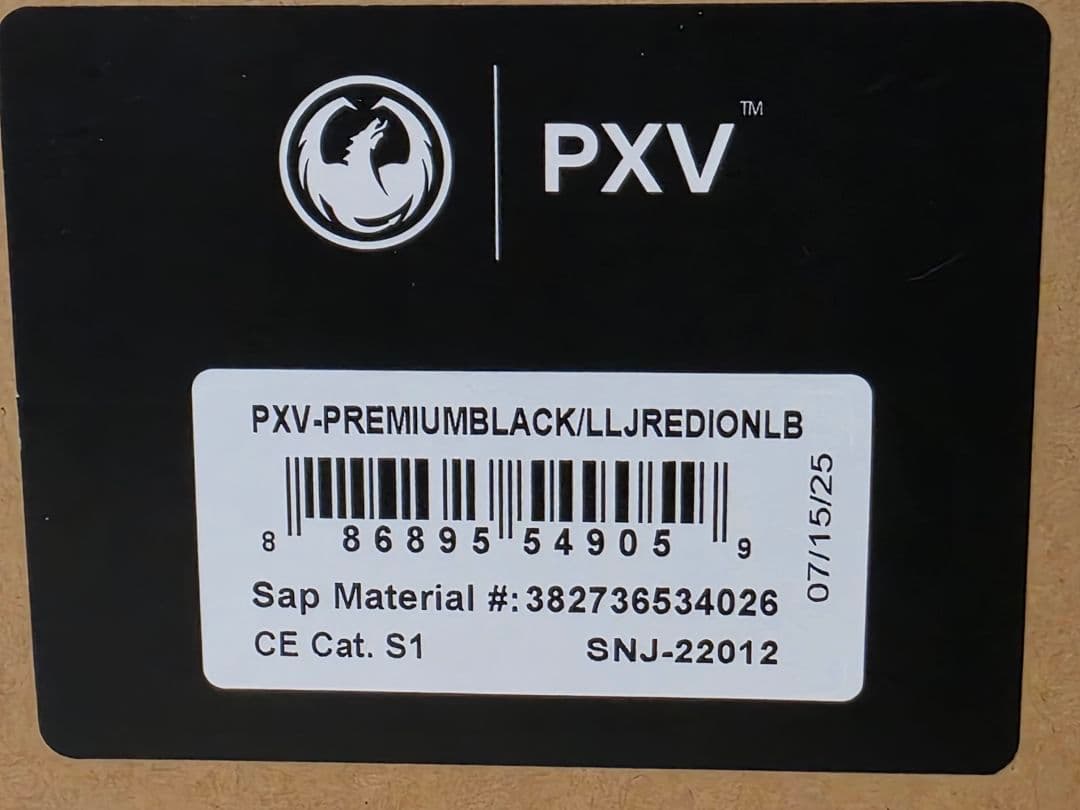 スキー・スノーボードアクセサリー DRAGON PXV PREMIUM BLK/LUMALENS J.REDION