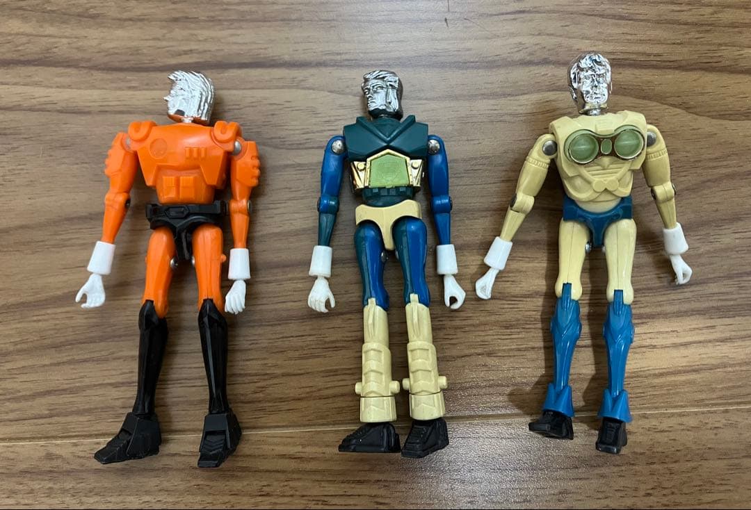 ミクロマン 当時物 ３体セット