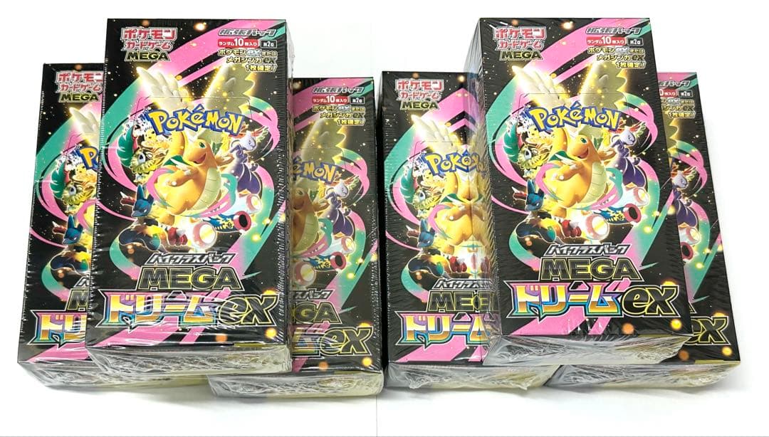 [未開封] MEGAドリームex 6box シュリンク付き