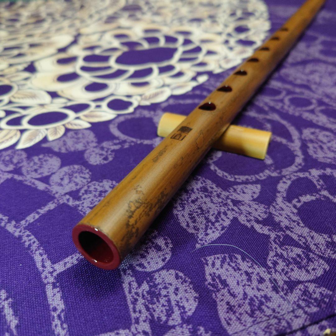 篠笛　三本調子　古典調　拭漆