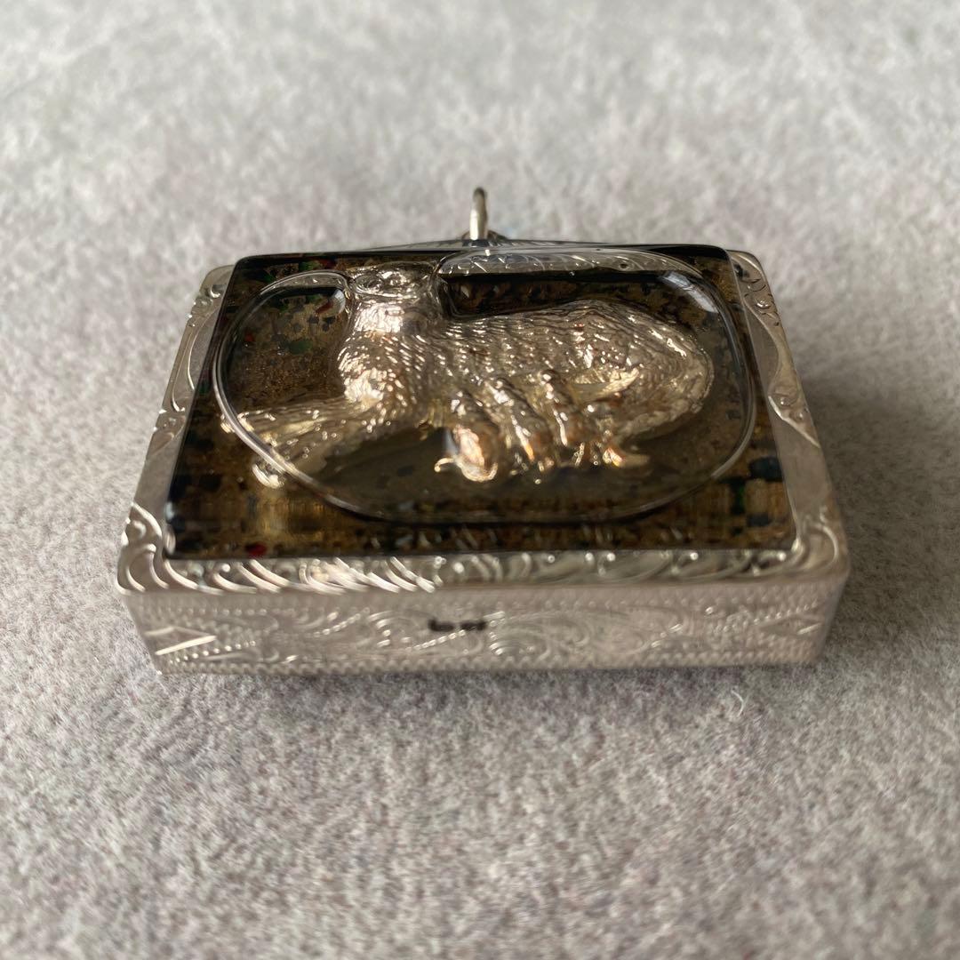 プラクルアン 猫のミルク ヌードーノムメーウ 銀枠 超レア品 愛 恋愛 御守り