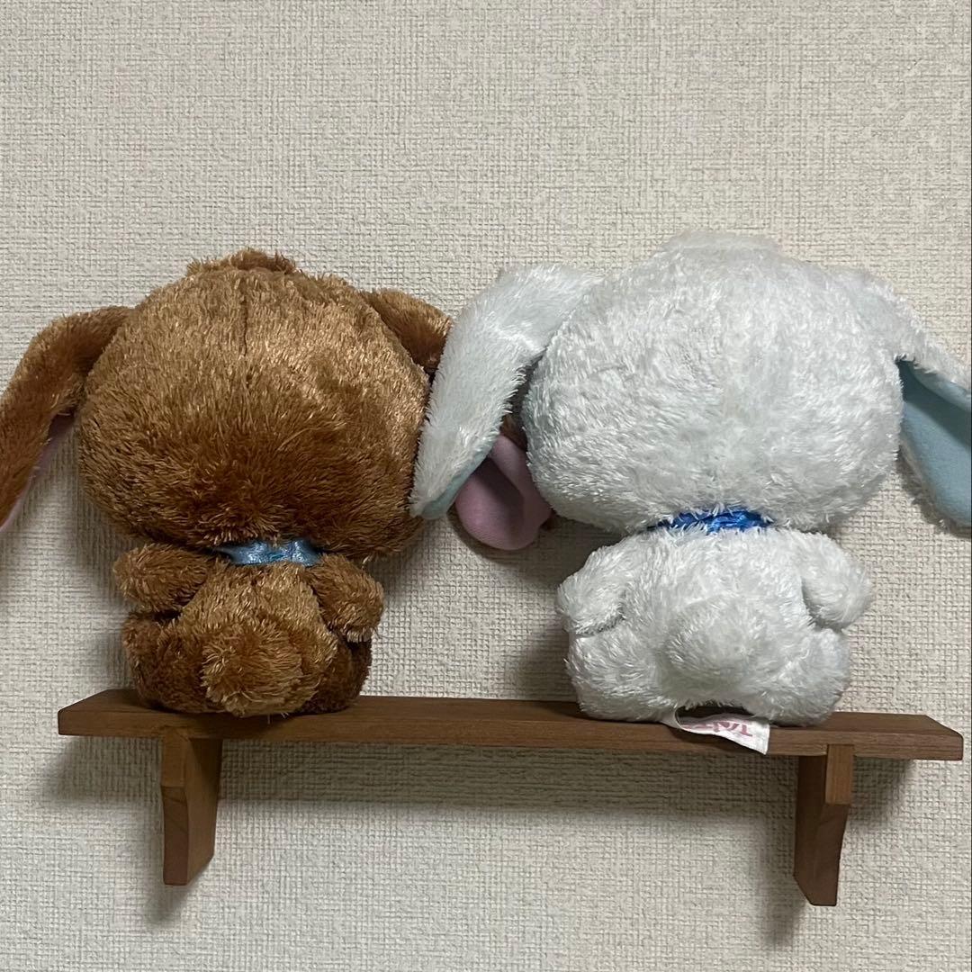 シュガーバニーズ くろうさ あおみみうさ セット クリアアクセサリーぬいぐるみ