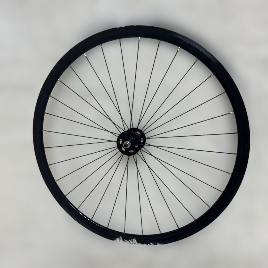 【極美品】ピスト用　ホイール 前後セット　ブラック