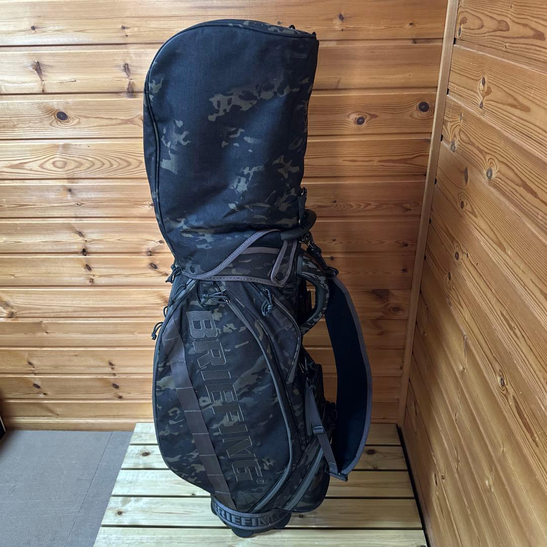 BRIEFING カモフラージュ キャディバッグ　美品