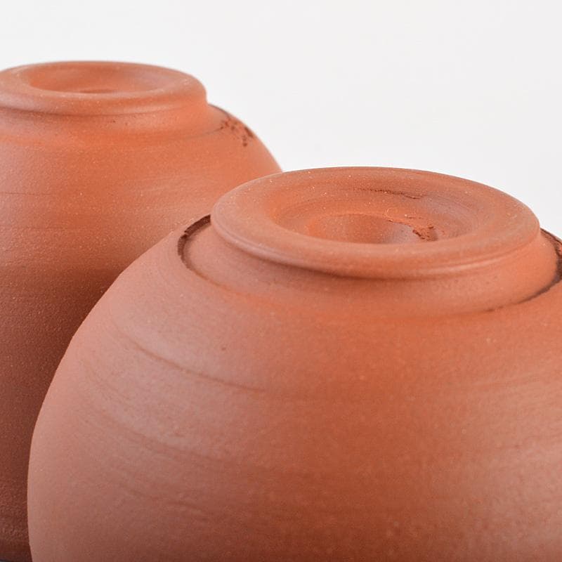 常滑焼　四代山田常山　山田絵夢　朱泥　徳利　酒器　共布共箱　V　R7538