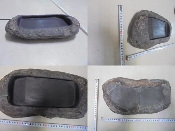 AKa6255　古い　硯　縦　約３４ｃｍ　横　約１８ｃｍ