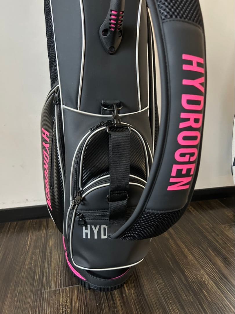 最終価格HYDROGEN キャディバッグ　ハイドロゲン